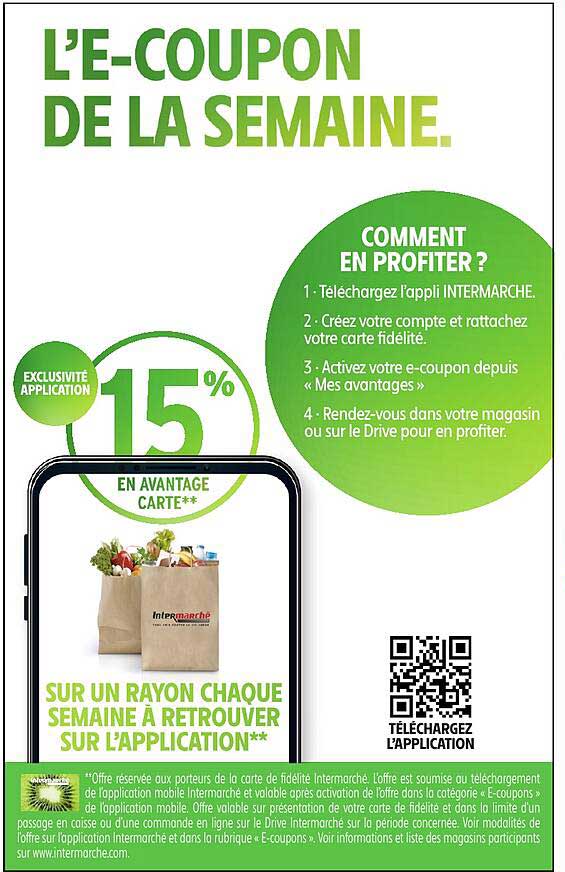 L’E-COUPON DE LA SEMAINE.