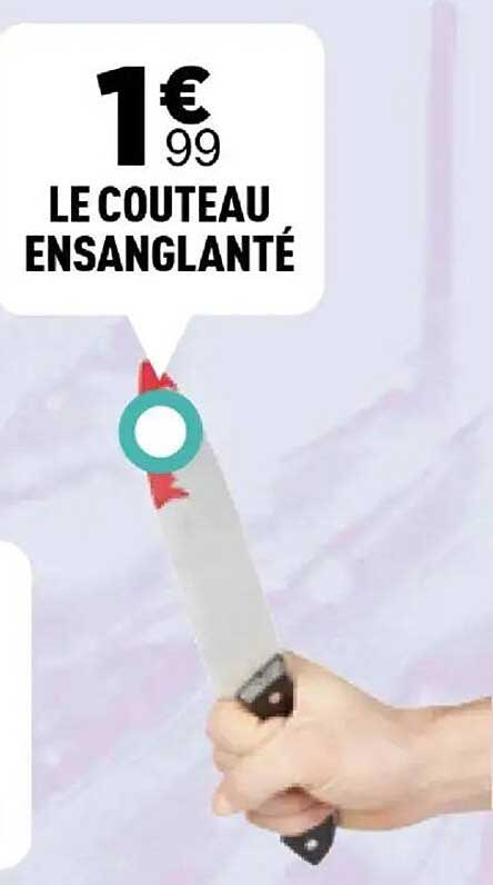 LE COUTEAU ENSANGLANTÉ