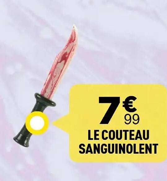 LE COUTEAU SANGUINOLENT