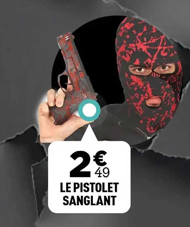 LE PISTOLET SANGLANT
