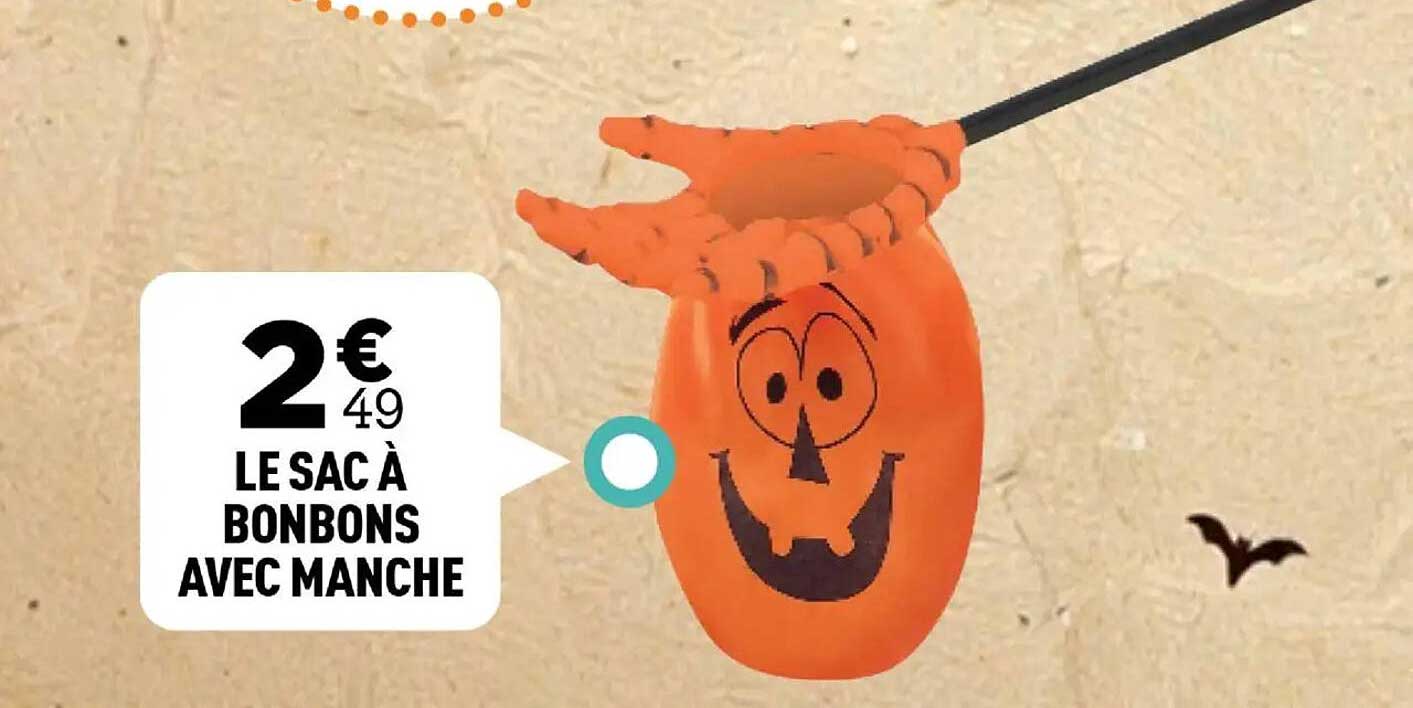 LE SAC À BONBONS AVEC MANCHÉ