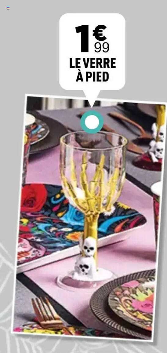 LE VERRE À PIED