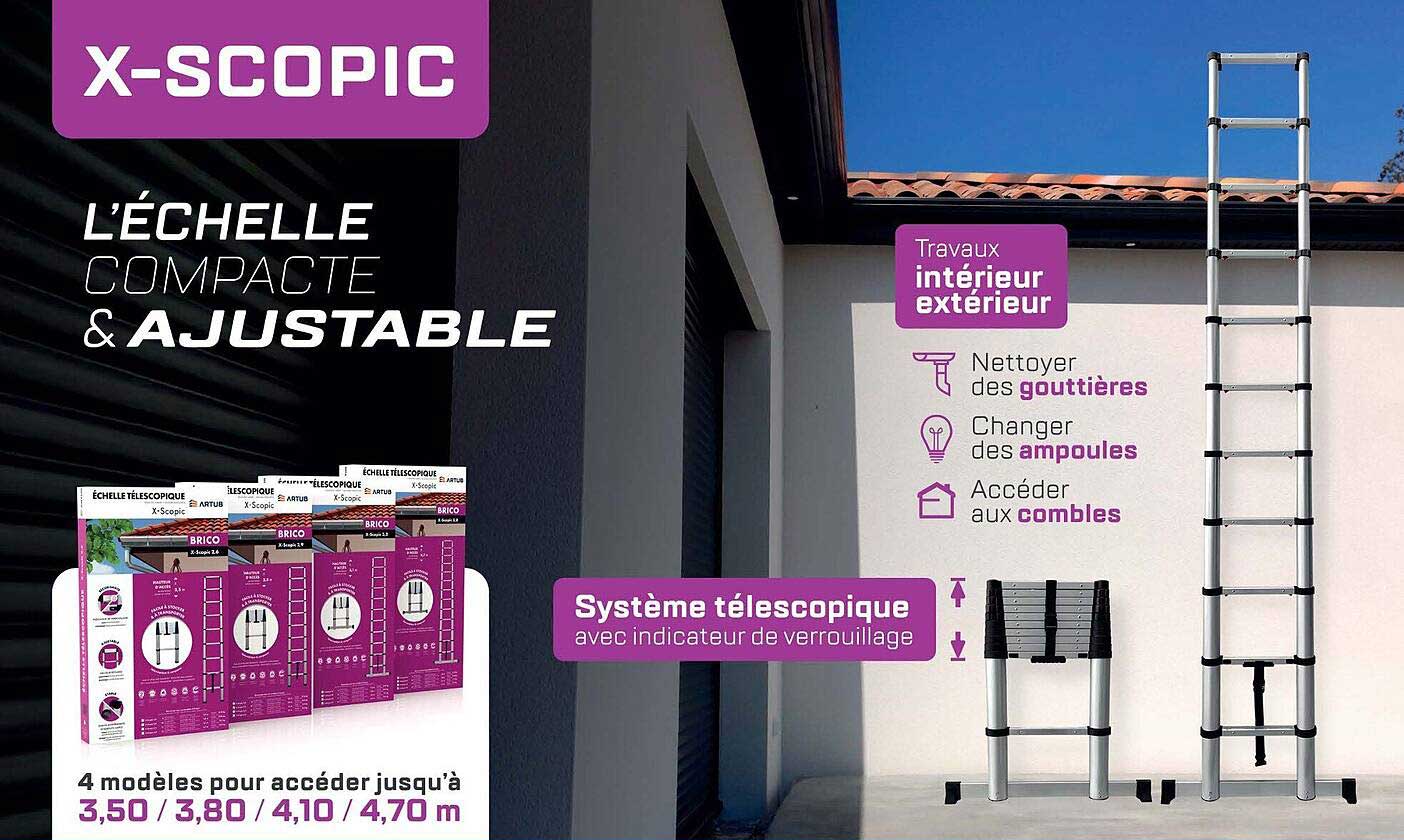 L’Échelle Compacte & Ajustable