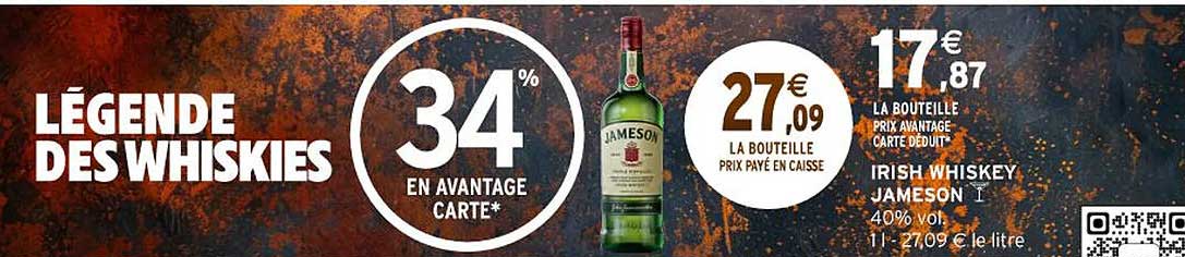 LÉGENDE DES WHISKIES