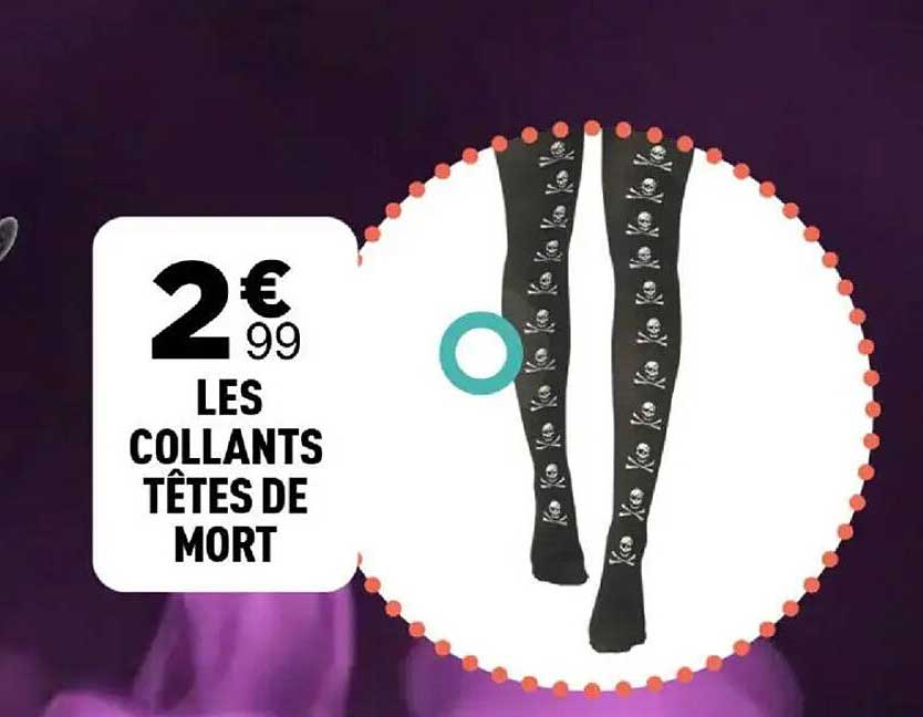 LES COLLANTS TÊTES DE MORT