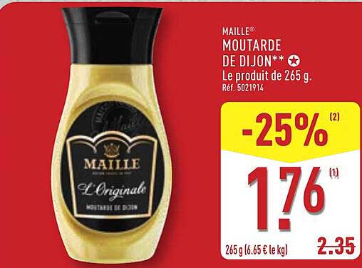 MAILLE® MOUTARDE DE DIJON**