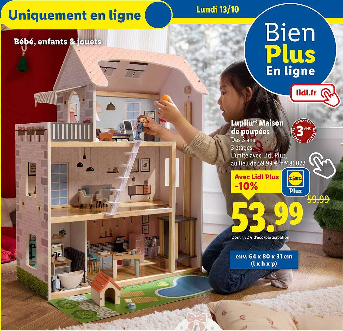 Maison de poupées Lupilu®