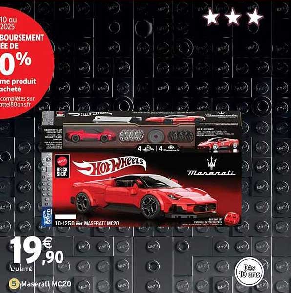 Maserati MC20 Hot Wheels