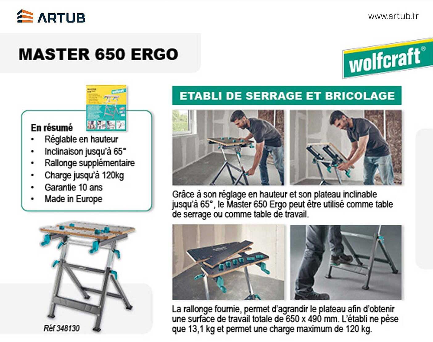 MASTER 650 ERGO