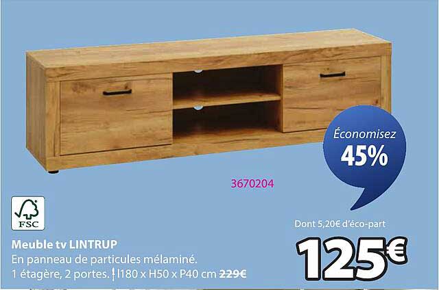 Meuble tv LINTRUP