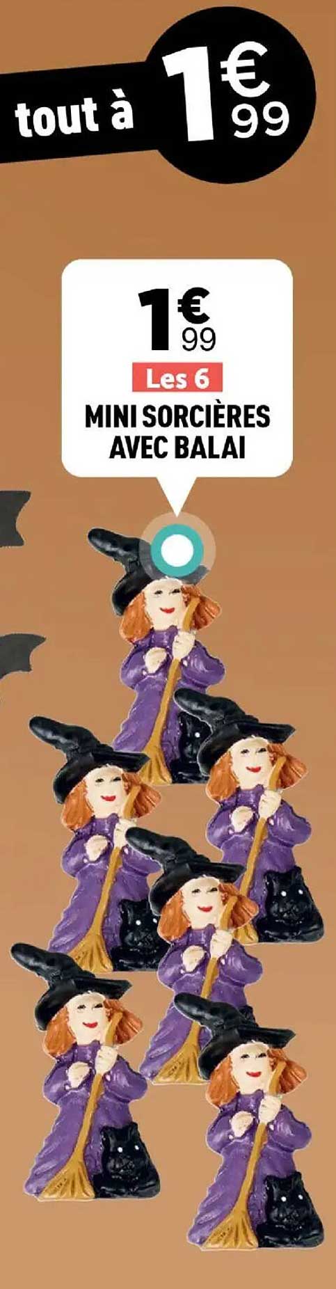 MINI SORCIÈRES AVEC BALAI