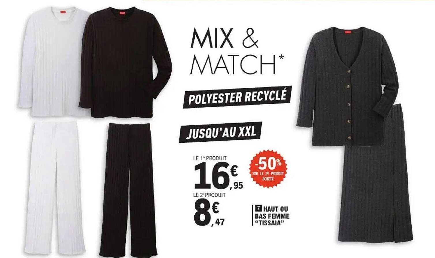 MIX & MATCH - POLYESTER RECYCLE
