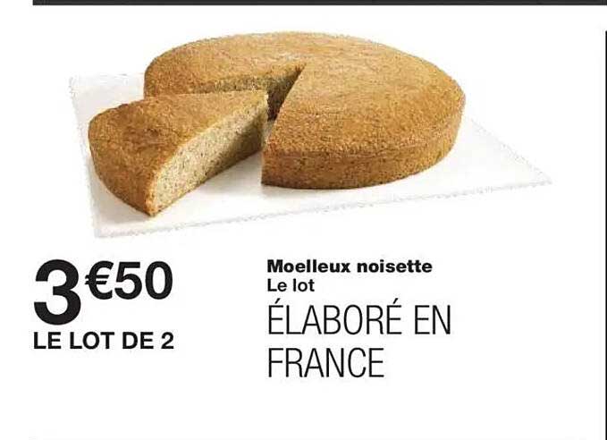 Moelleux noisette