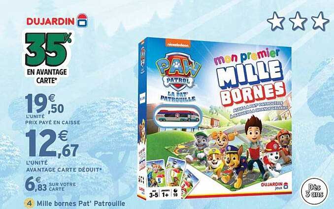 Mon premier Mille Bornes Pat' Patrouille