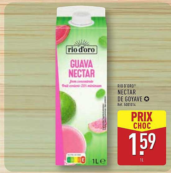 NECTAR DE GOYAVE RIO D'ORO