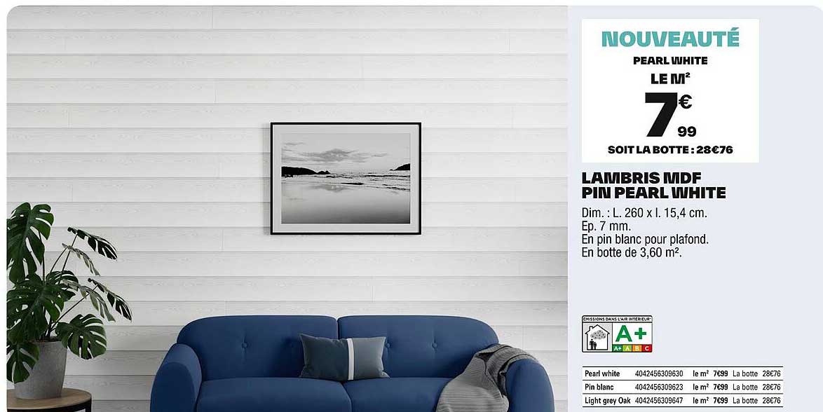 NOUVEAUTÉ PEARL WHITE