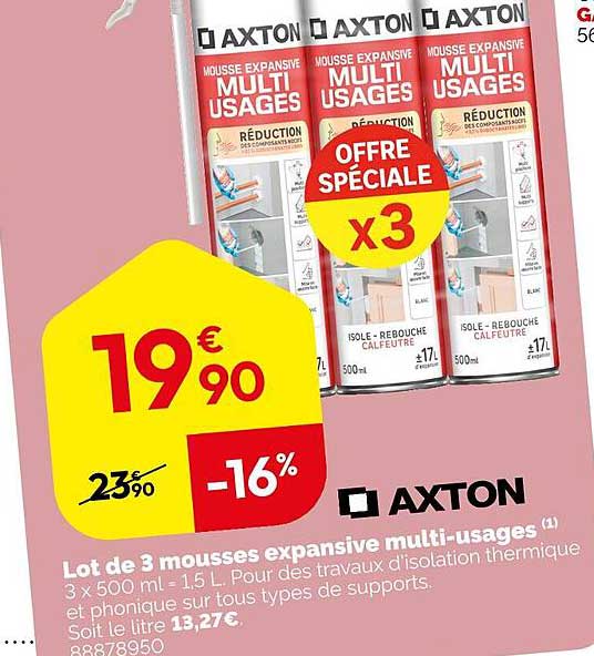 OFFRE SPÉCIALE x3