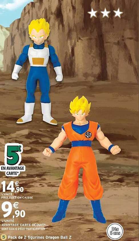 Pack de 2 figurines Dragon Ball Z