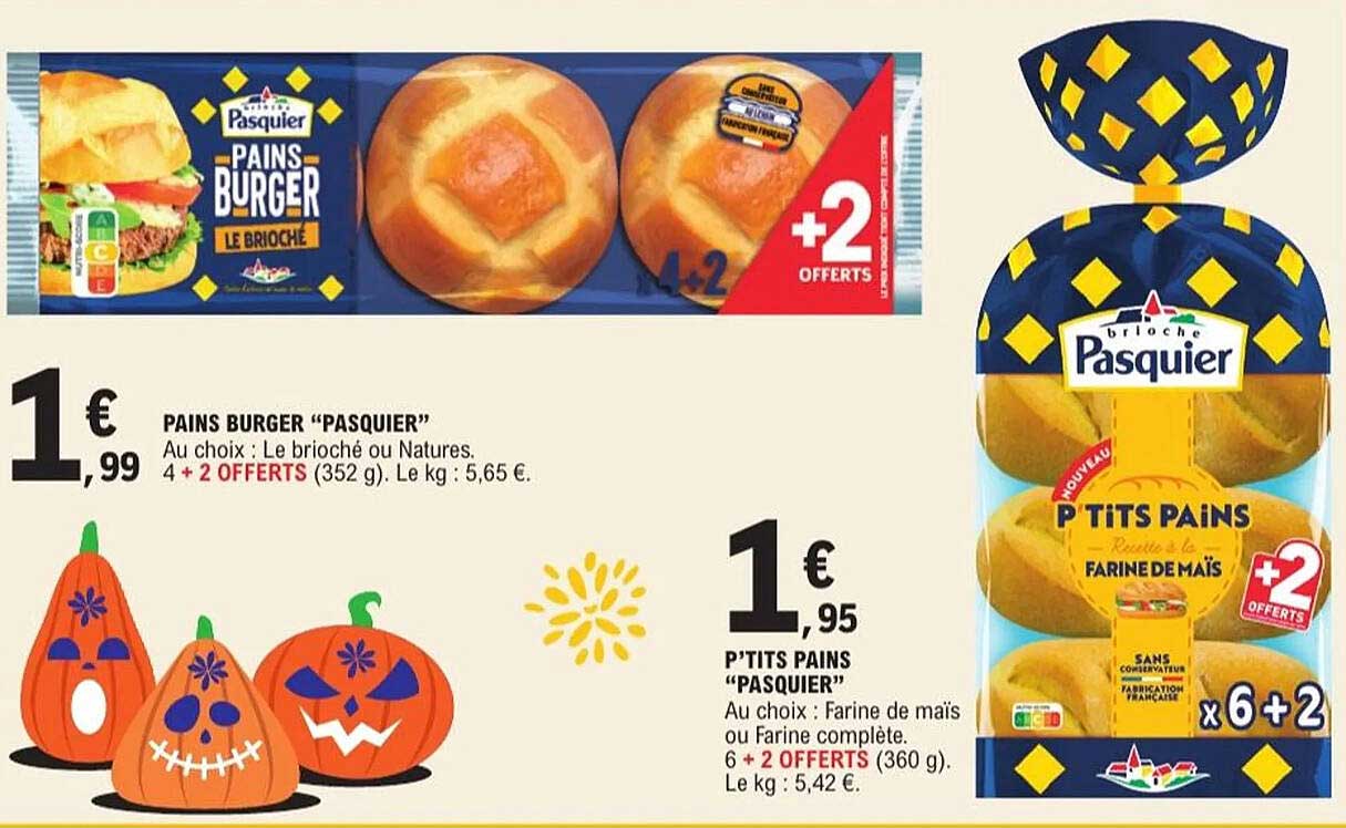 PAINS BURGER "PASQUIER"