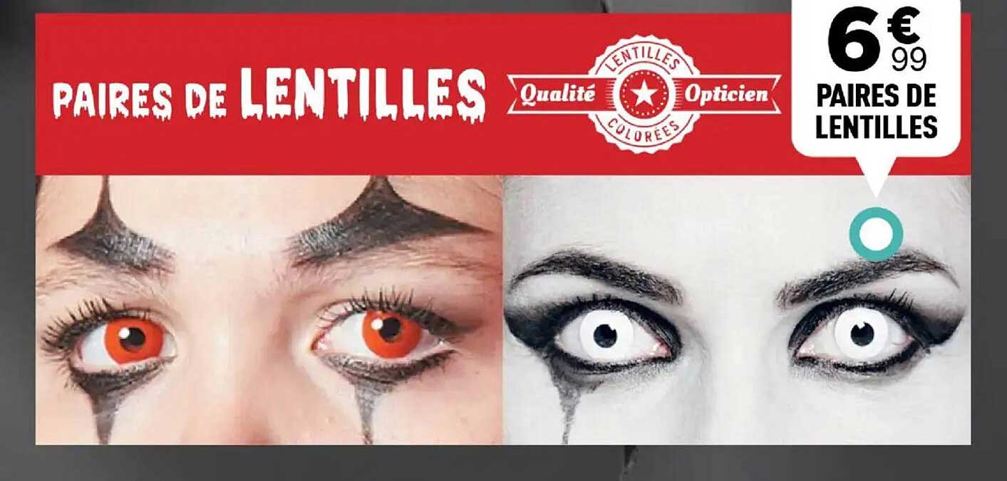 Paires de LENTILLES