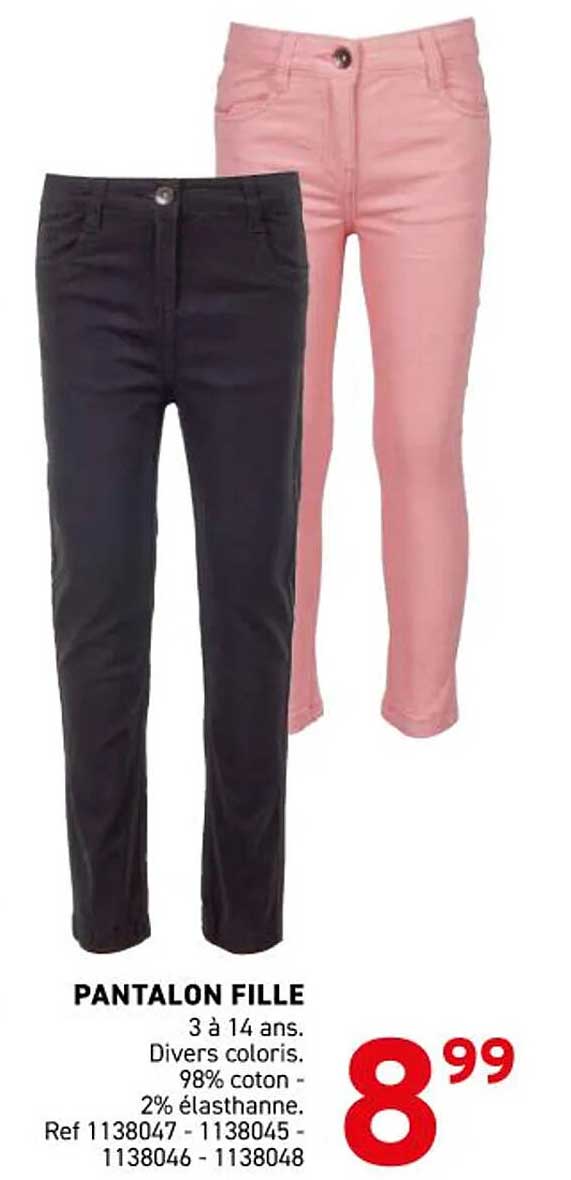 PANTALON FILLE