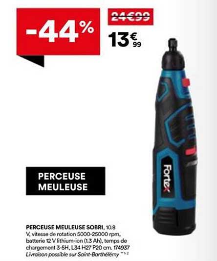 PERCEUSE MEULEUSE