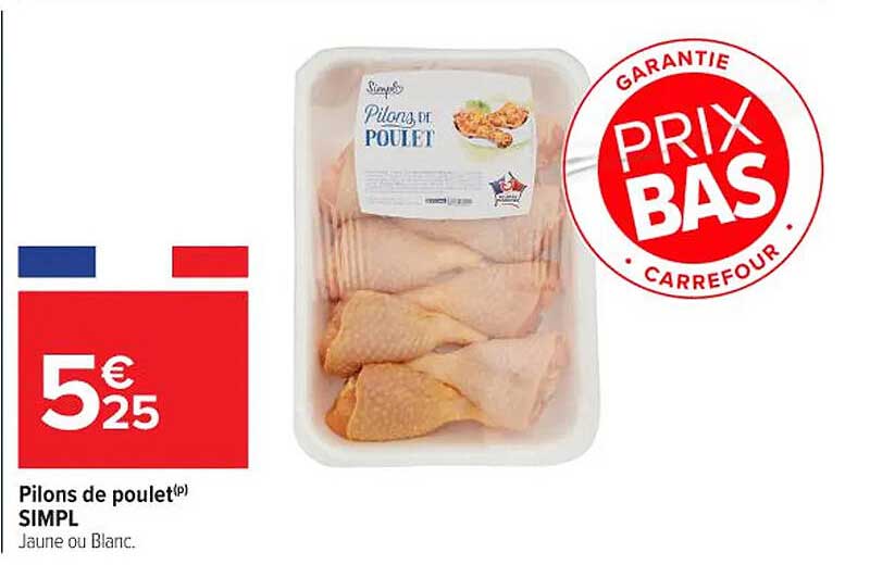 Pilons de poulet(p) SIMPL