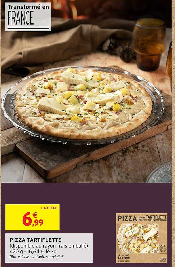 PIZZA TARTIFLETTE