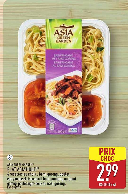 Plat Asiatique