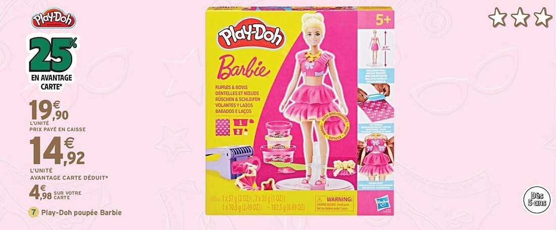 Play-Doh poupée Barbie