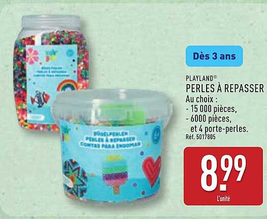 PLAYLAND® PERLES À REPASSER