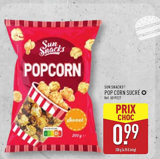 POP CORN SUCRÉ