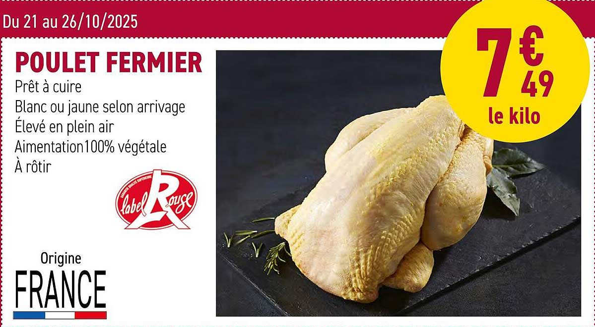 POULET FERMIER