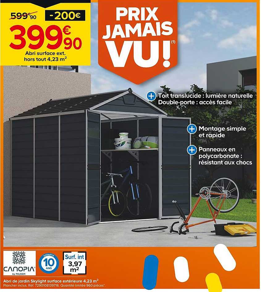 Prix jamais vu !