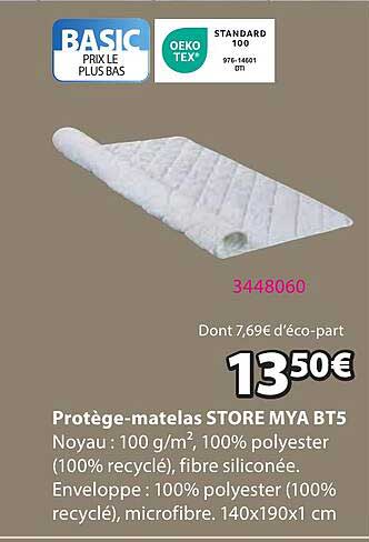 Protège-matelas STORE MYA BT5