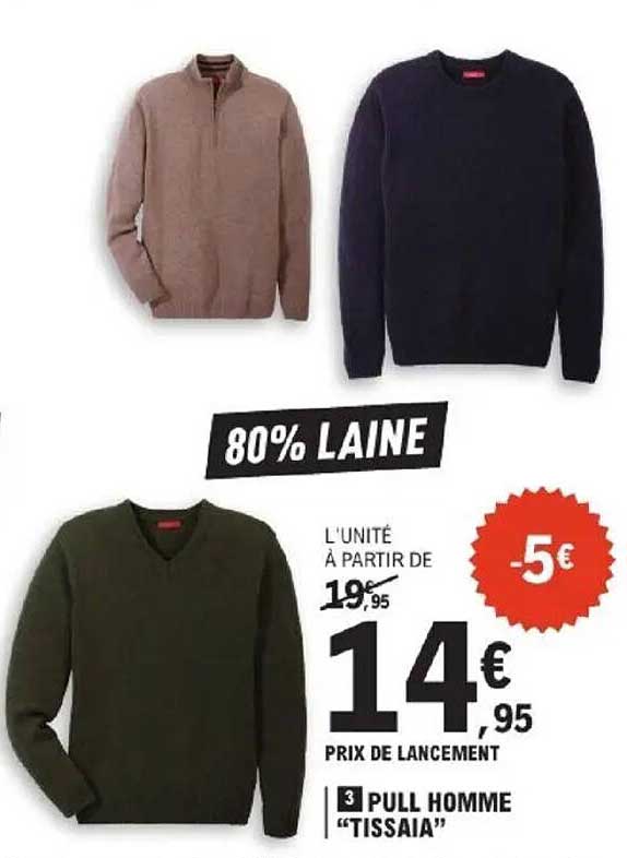 PULL HOMME "TISSAIA"