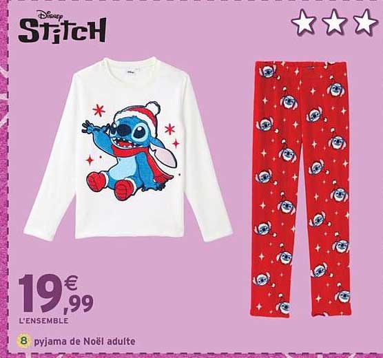 pyjama de Noël adulte