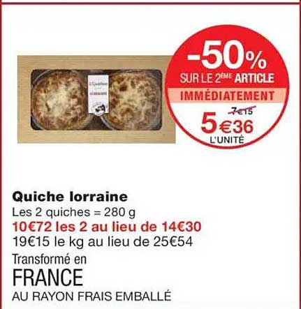 Quiche lorraine