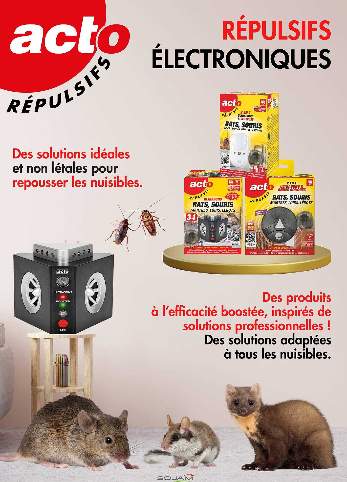 RÉPULSIFS ÉLECTRONIQUES