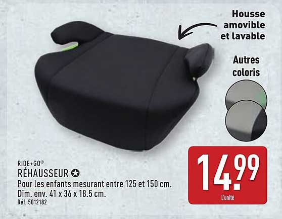 RIDE+GO® RÉHAUSSEUR