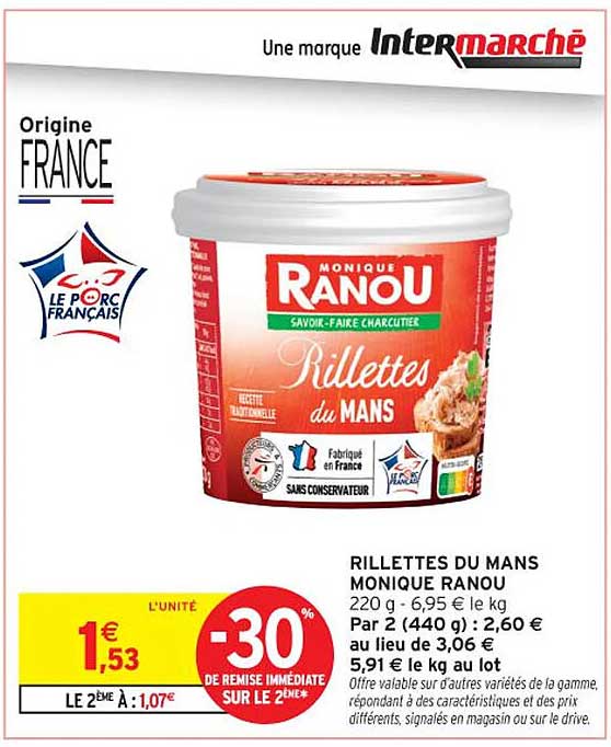 RILLETTES DU MANS MONIQUE RANOU