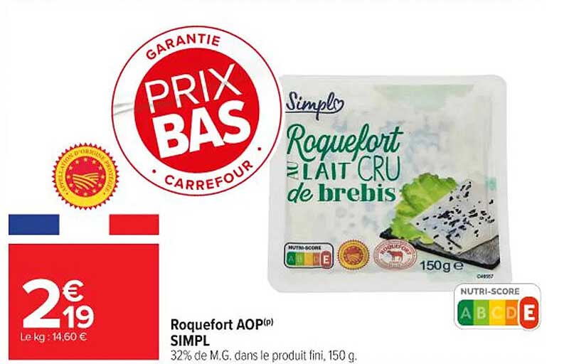 Roquefort AOP(p) SIMPL