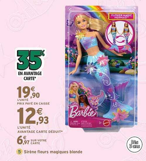 Siren Fleurs Magiques Blonde