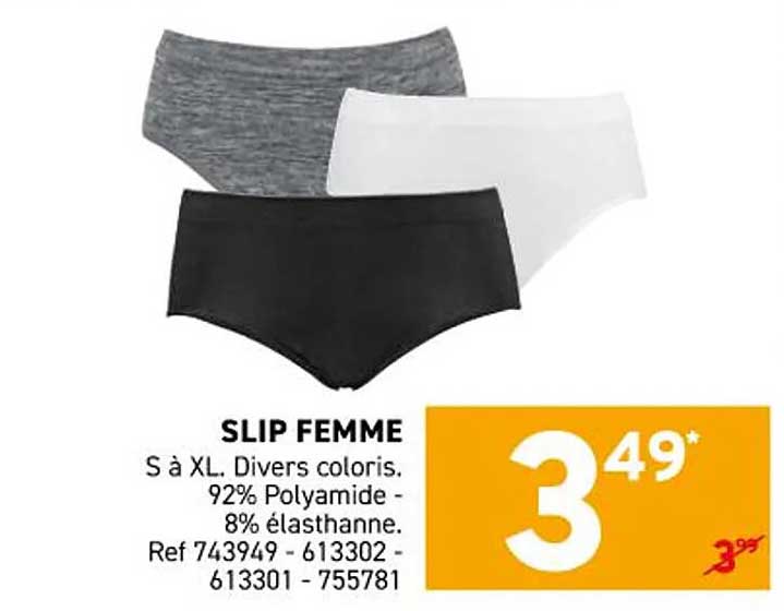 SLIP FEMME