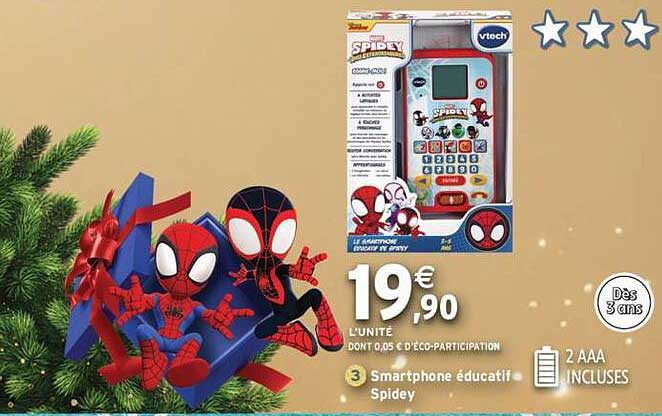 Smartphone éducatif Spidey