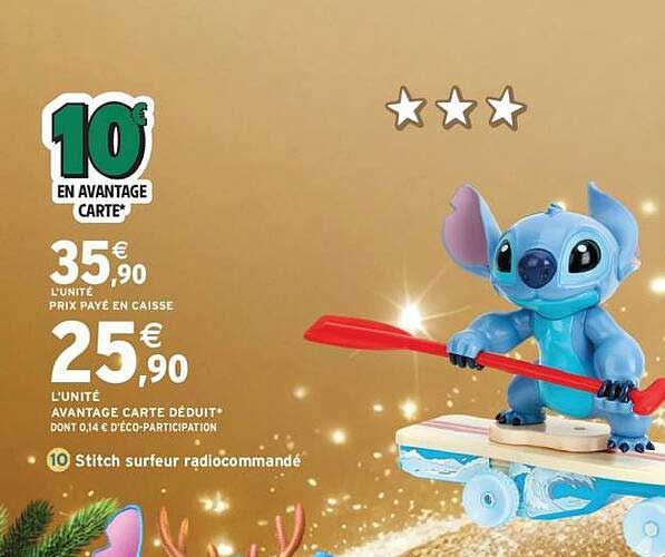 Stitch surfeur radiocommandé