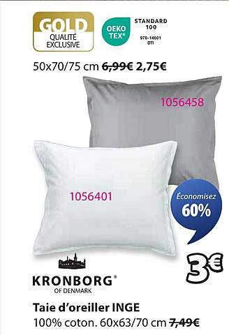 Taie d'oreiller INGE
