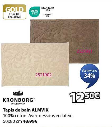Tapis de bain ALMVIK