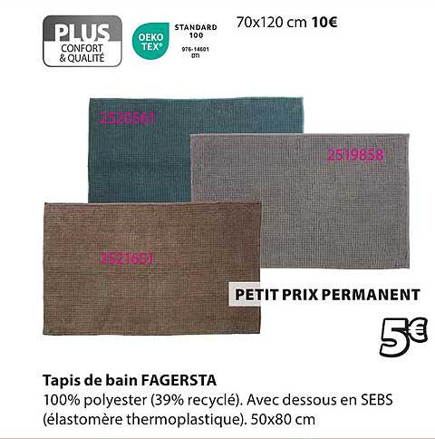 Tapis de bain FAGERSTA