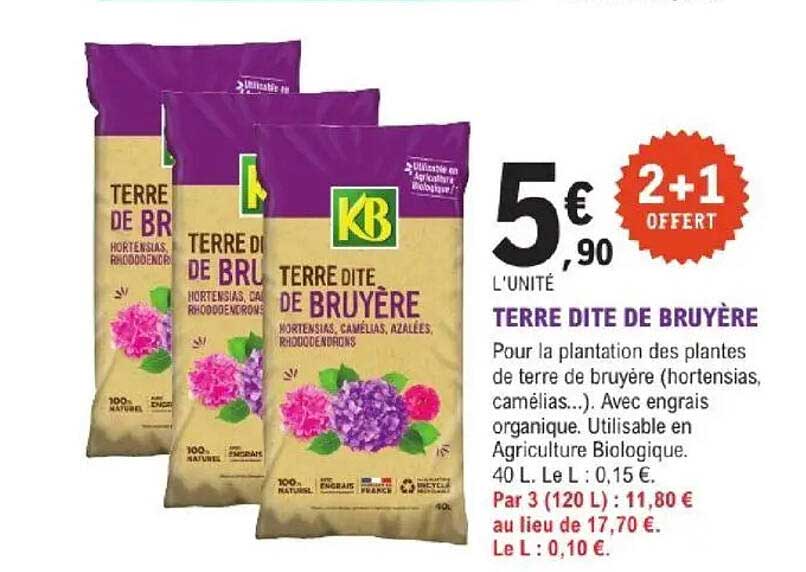 TERRE DITE DE BRUYÈRE